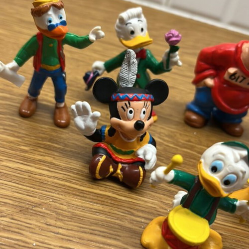 Bullyland vintage collectible figures, 8 pcs, like new