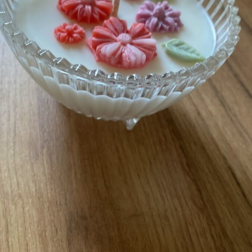 Soy Wax Candle in Jar with Vanilla Scent, New