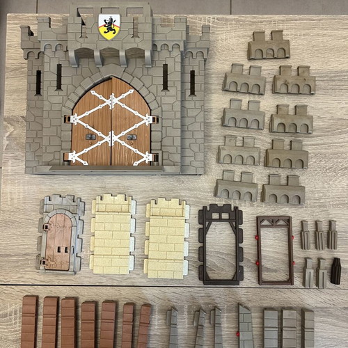 Playmobil castle used, various pieces