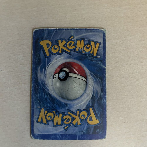 Pokemon collectible card used, rare