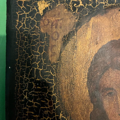 Orthodox icon of Saint Fanourios used, wooden 30x41 cm