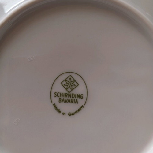 Porcelain dessert plates new, set of 5, 15 cm, made in Germany