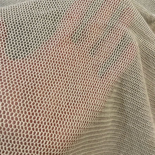Voidmode men's mesh shirt used, beige, one size