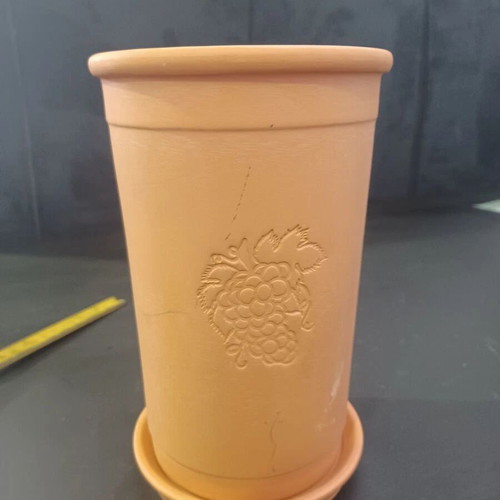 Clay container for wine bottle like new