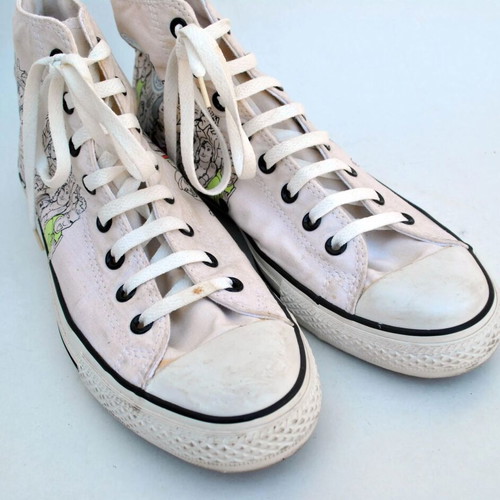 Converse All Star Chuck Taylor Graffiti Long Neck sneakers like new, size 46