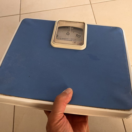 EKS Sweden mechanical bathroom scale used, up to 120kg