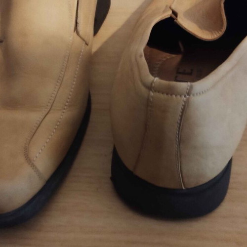Men's Elite Antistatic Air-System Shock Absorber beige shoes used size 45