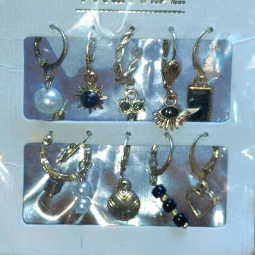 Earrings new, set of two packages