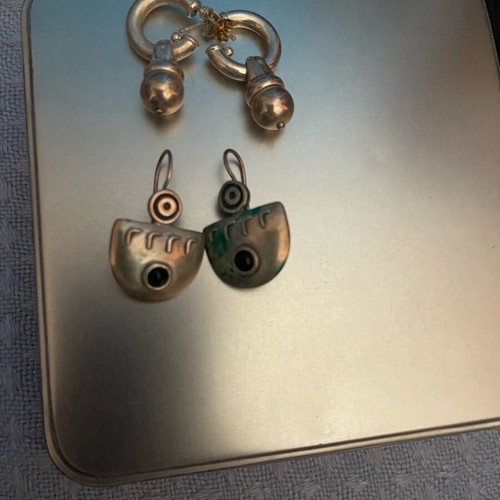 Faux Bijoux like new, pack of 10 silver necklace pendants