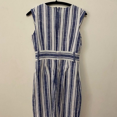Φόρεμα J. Crew λινό μεταχειρισμένο, μέγεθος Medium, άσπρο