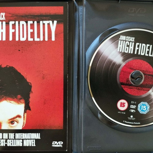 High Fidelity DVD like new with Greek subtitles
