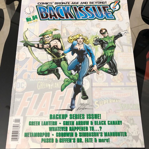 Back Issue Magazine 64 new, Green Arrow, Lantern, Black Canary, Manhunter