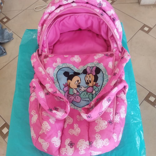 Port Bebe Disney doll carrier, pink