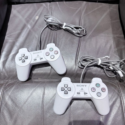 PlayStation 1 Mini used console with 2 controllers and HDMI cable