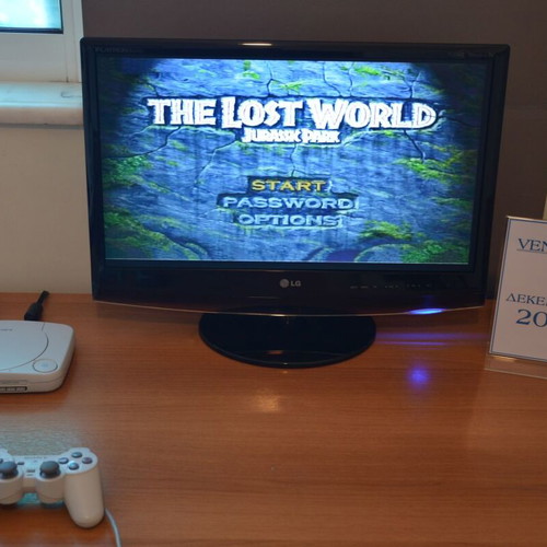 Jurassic Park - The Jurassic World game for Playstation 1 used