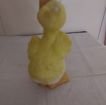 Plaster decorative duck used