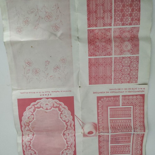 DMC No101 Embroidery Designs used (1960-70)