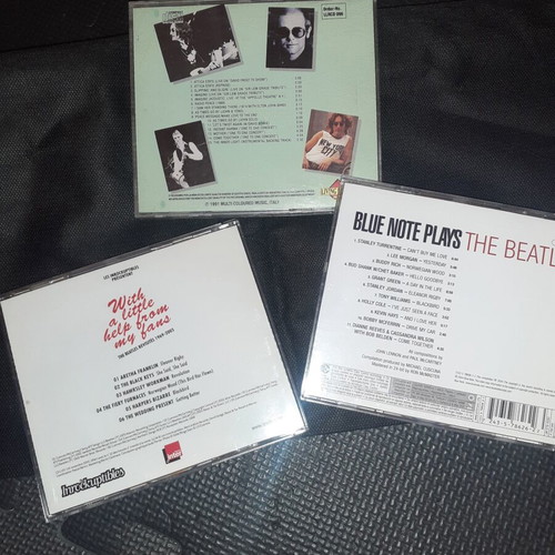 The Beatles & John Lennon CD collection used, pack of 3, rock and jazz