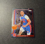 2025 Topps Chrome Ron Holland II Detroit Pistons card like new