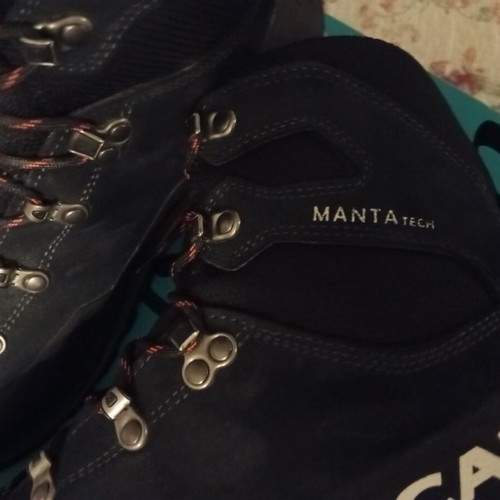 Scarpa Manta Tech GTX hiking boots, blue, size 44.5