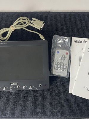 AudioLine CTV-930 Portable 9.2” TFT LCD Digital Color Monitor TV used