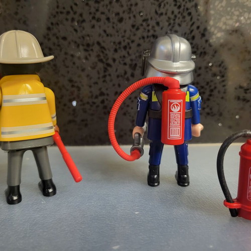 Playmobil Duo Pack Firefighters like new with many accessories