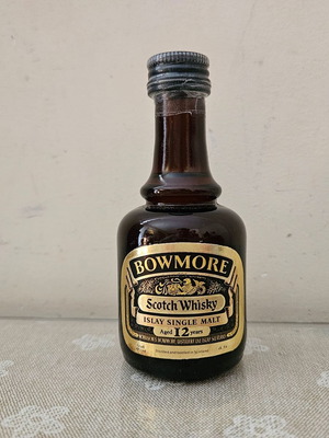 Bowmore 12yo Islay Single Malt whisky miniature new