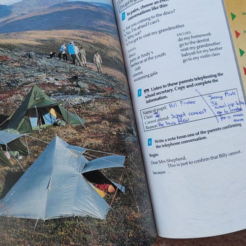 Discoveries Student's Book 3 and Activity Book 3 used, English