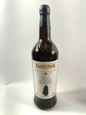 Sandeman Oloroso Cream Sherry vintage σφραγισμένη φιάλη καινούργια