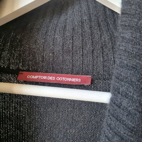 Comptoir des Cottonier κασμιρένια ζακέτα σαν καινούργια, μαύρη, μέγεθος M