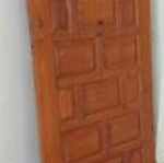 Oregon wooden door used, handmade, solid, without frame
