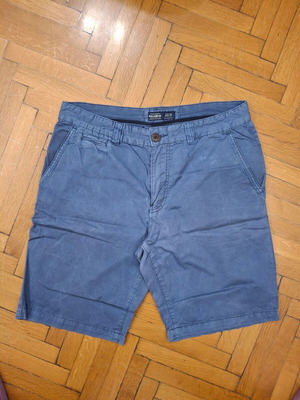 Pull&Bear dark blue bermuda shorts, size 42