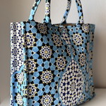 Boho Chic Velvet Shoulder Bag new, blue and turquoise