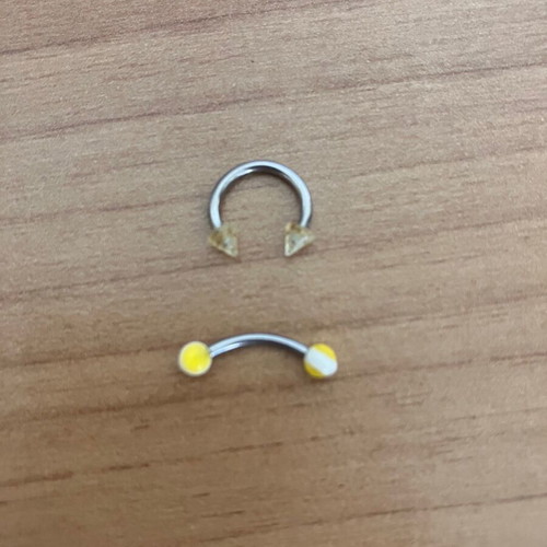 Piercing for nose and navel new, 10mm