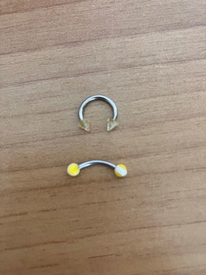 Piercing for nose and navel new, 10mm