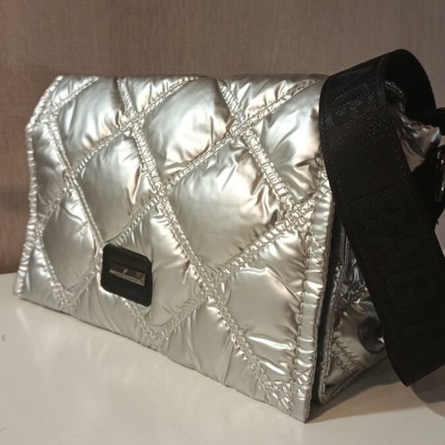 Women's crossbody bag silver new