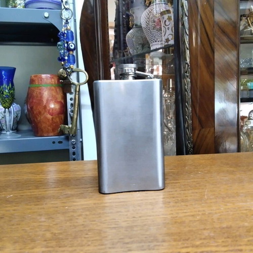 Stainless Steel Flask 5 oz like new