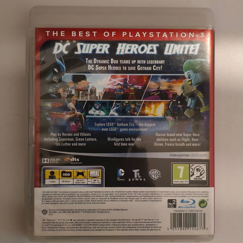 Sony Playstation 3 Lego Batman 2 game like new