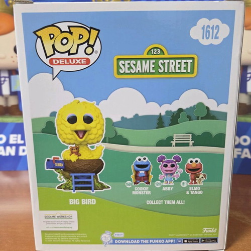 Funko Pop Deluxe Big Bird 1612 Sesame Street new figure