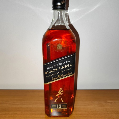 Johnnie Walker Black Label 12 Years Whisky 1L new