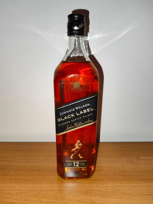 Johnnie Walker Black Label 12 Years Whisky 1L new