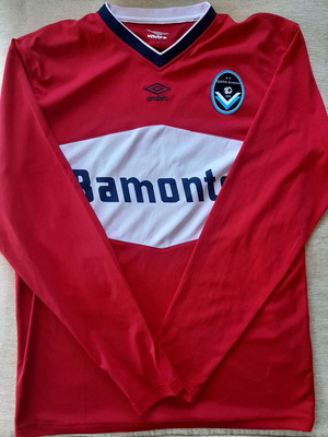 Giana Erminio 1909 long-sleeve football shirt like new