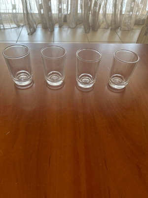 Kronos Wine Glasses used, set of 3