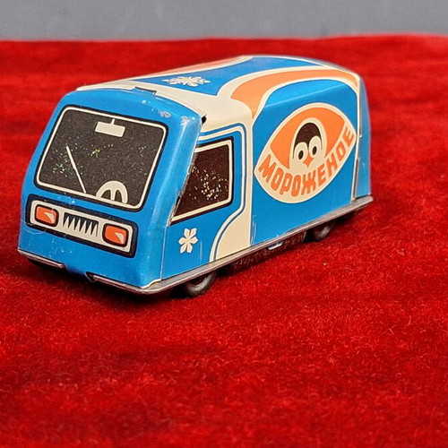 Tin Soviet toy truck used from 70s-80s