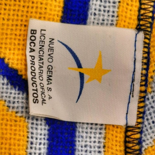 Boca Juniors collectible scarf like new, authentic