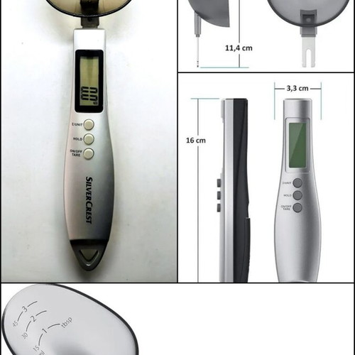 Digital Precision Spoon Scale new, 10-300g, LCD display