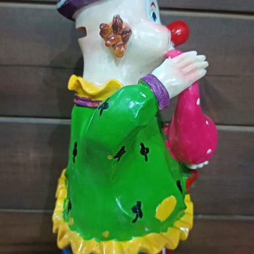 Vintage clown money box like new