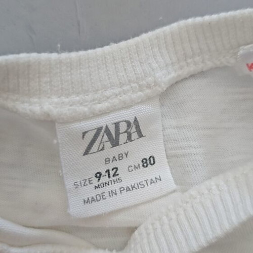 Zara Short Sleeve Shirt 9-12 Months Like New