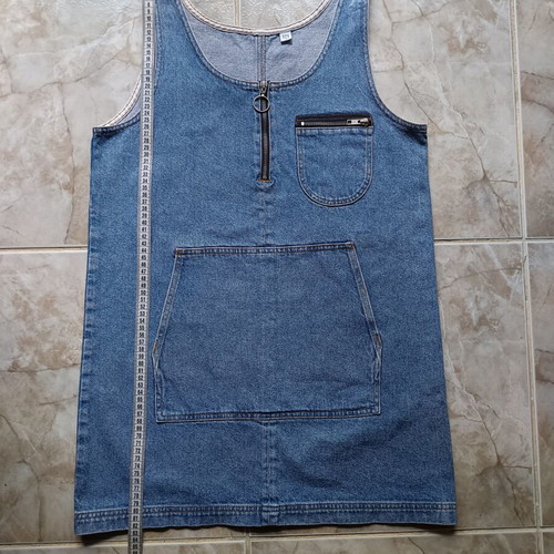 Collusion denim dress like new, size M, blue