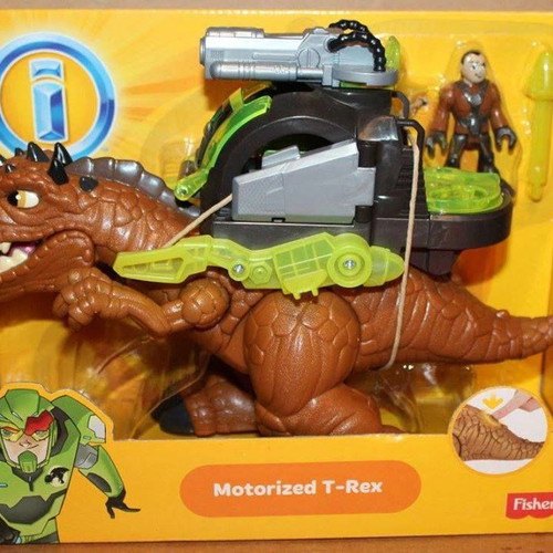 Fisher Price (2013) Imaginext Motorized T-REX Brand New Price 28 euros